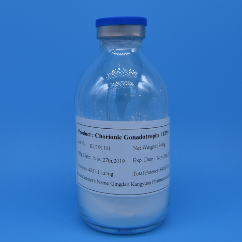 What is diluting serum human chorionic gonadotropin